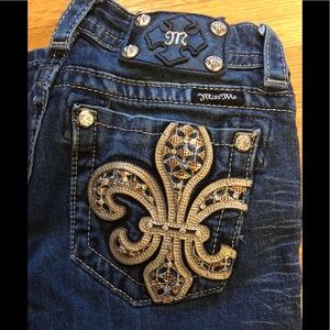 Miss Me boot cut jeans size 25